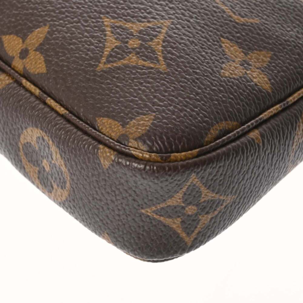 LOUIS VUITTON Brown Monogram Canvas Pochette Pouch - Picture 9 of 11